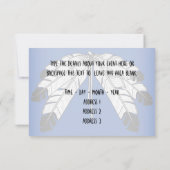 Invitations autochtones Cartes d'art autochtones p (Dos)