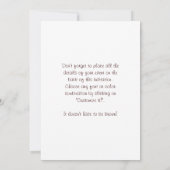 Invitations aux bougies avec River Rocks (Dos)