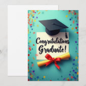 Invitations aux diplômés (Devant / Derrière)