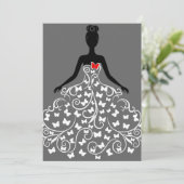 Invitations aux papillons (Debout devant)