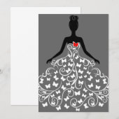 Invitations aux papillons (Devant / Derrière)