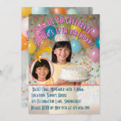 Invitations avec vous ou un proche (Devant / Derrière)