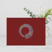 Invitations baby shower (Debout devant)