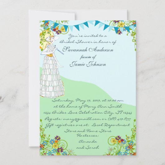 Invitations baby shower (Devant)