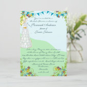 Invitations baby shower (Debout devant)