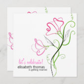 Invitations baby shower (Devant / Derrière)