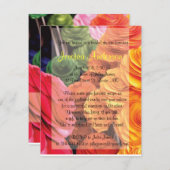 Invitations baby shower (Devant / Derrière)