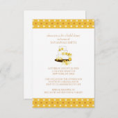 Invitations baby shower (Devant / Derrière)