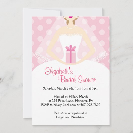 Invitations baby shower (Devant)