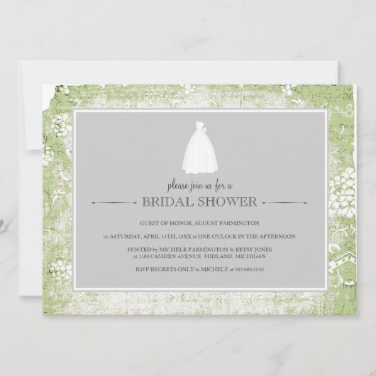 Invitations baby shower (Devant)