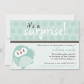 INVITATIONS baby showers :: dancing owl 3L (Dos)
