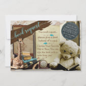 Invitations Baby showers d'aventure (Dos)