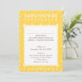 INVITATIONS baby showers :: gouttes de pluie 10P (Debout devant)
