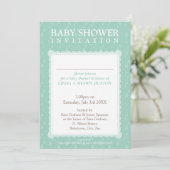 INVITATIONS baby showers :: gouttes de pluie 5P (Debout devant)