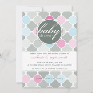 INVITATIONS baby showers :: taches de fizzy 2P