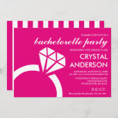 Invitations Bachelorette | MARIAGE (Devant / Derrière)