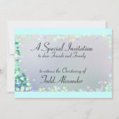 Invitations Baptême Christening Modèles (Devant)