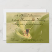 Invitations Baptême Christening Modèles (Devant)