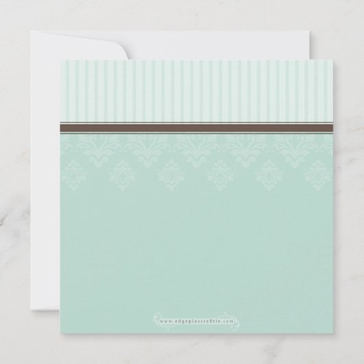 Invitations BAPTISM :: béni 1SQ (Dos)