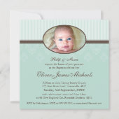 Invitations BAPTISM :: béni 1SQ (Devant)