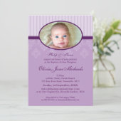 Invitations BAPTISM :: béni 2P (Debout devant)