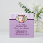 Invitations BAPTISM :: béni 2SQ (Debout devant)