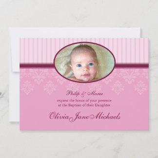 Invitations BAPTISM :: béni 3L