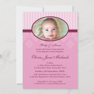Invitations BAPTISM :: béni 3P