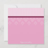 Invitations BAPTISM :: béni 3SQ (Dos)