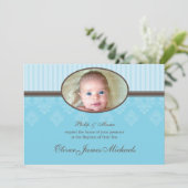 Invitations BAPTISM :: béni 6L (Debout devant)