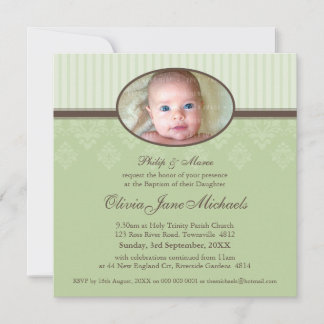 Invitations BAPTISM :: béni 7SQ