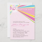 Invitations BAPTISM :: colombe moderne 10P (Devant)