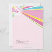 Invitations BAPTISM :: colombe moderne 10P (Dos)