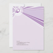 Invitations BAPTISM :: colombe moderne 6P (Dos)
