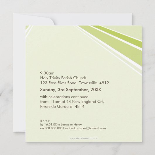 Invitations BAPTISM :: colombe moderne 7SQ (Dos)
