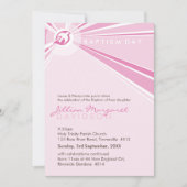 Invitations BAPTISM :: colombe moderne 8P (Devant)