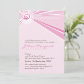 Invitations BAPTISM :: colombe moderne 8P (Debout devant)
