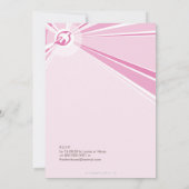 Invitations BAPTISM :: colombe moderne 8P (Dos)