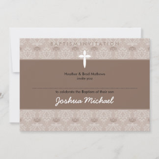 INVITATIONS BAPTISME STYLISH :: jolie 4aL