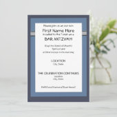 Invitations Bar Mitzvah (Debout devant)