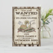 Invitations barbecues de style Recherché (Debout devant)