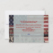 Invitations BBQ PixDezines, 4 juillet (Dos)