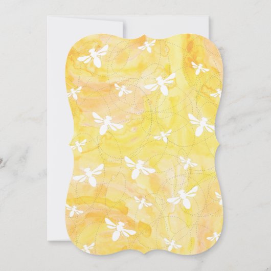 Invitations Bee Baby Shower (Dos)