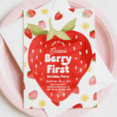 Invitations Berry First Birthday