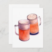 Invitations Bières - Invitations Bières (Devant / Derrière)