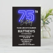 Invitations Black 75e anniversaire Modern Sport Ne (Debout devant)