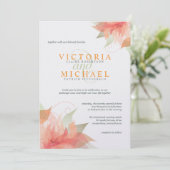 Invitations blanches métalliques de mariage de (Debout devant)