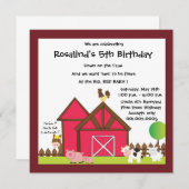 Invitations blancs de fête d'anniversaire de (Devant / Derrière)