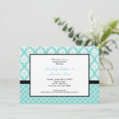 Invitations bleues (Debout devant)