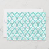 Invitations bleues (Dos)